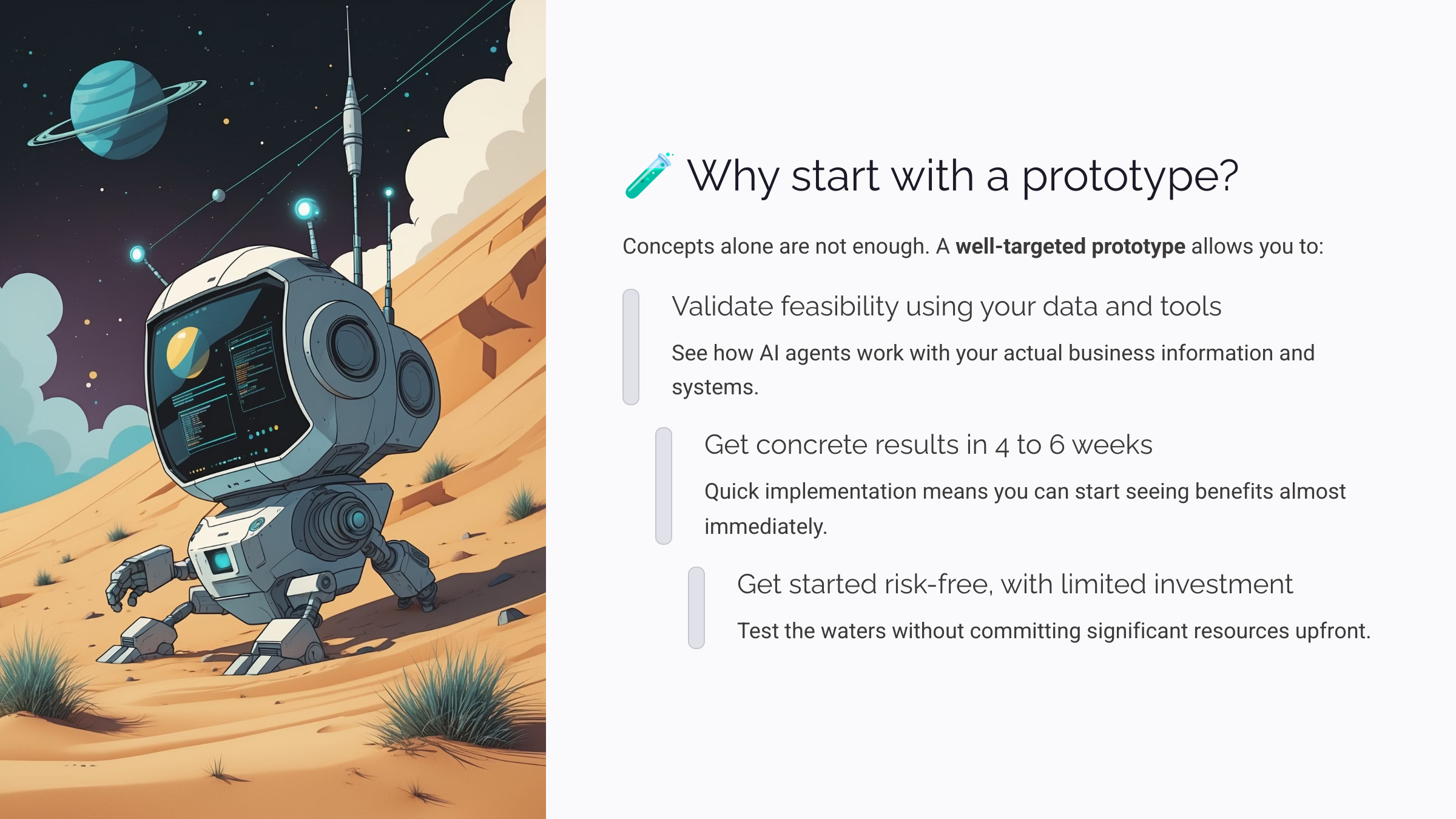 Why start with a prototype