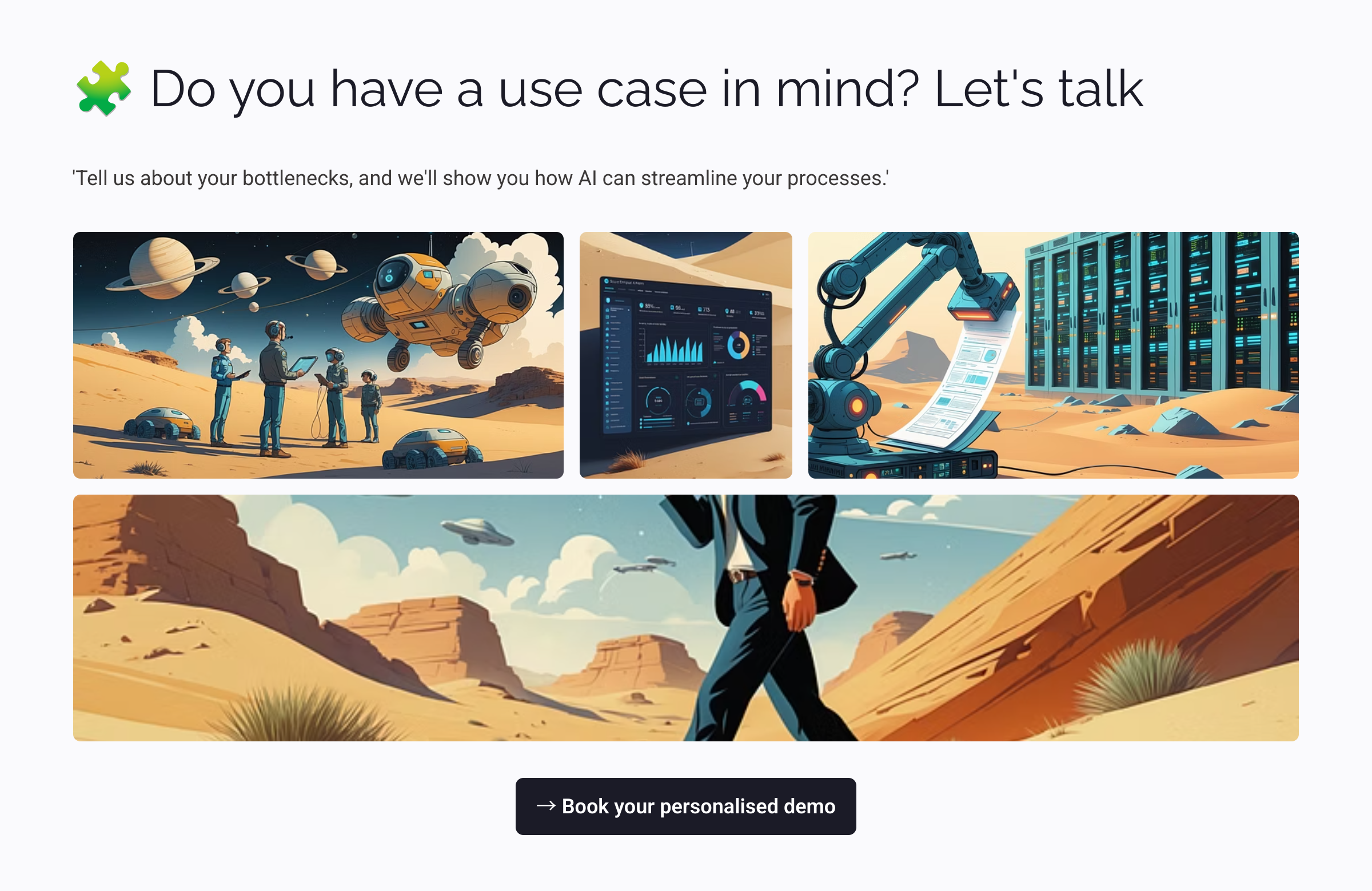 Do you have a use case in mind Lets talk